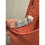 Free People Beach Daniela Midi Dress Womens Small Faded Coral Ribbed Knit Photo 2