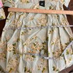 Tuckernuck ‎ Marlena Midi Dress aqua watercolor size medium nwt easter garden NEW Photo 9