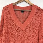 Torrid Women Sweater 1X Open Knit Fall Harvest Minimalist Relaxed Pumpkin Patch Photo 1