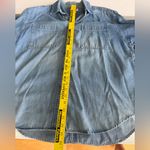 Vintage Partners Light Blue 100% Cotton Denim Jean Shirt Size Large Photo 7