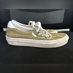 Vans  Low Top Green Khaki Sneakers Sz W8.5 Anaheim 73 Photo 2