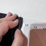 Everlane Women's High Rise Tapered Leg Skinny Jeans Charcoal Dark wash Size 25R Photo 9