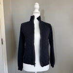 Noble Outfitters Equestrian Apparel Woman’s Quilted Jacket Size S Navy Blue Photo 3