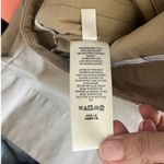 Maeve by Anthropologie Pleated Wide Leg Cropped Ankle Pants in Beige Womens sz 8 Photo 5