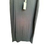 Good American  Black Midi Skirt NWT‎ Size 5 (fits 2X) Photo 2