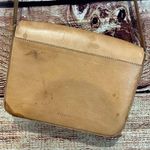 Nisolo Leather Crossbody Bag Purse Adjustable Strap Camel Beige Brown 10"x8" GUC Photo 6