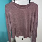 American Eagle Outfitters Waffle Top Pink Size XXL Photo 0