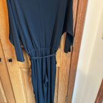Lauren Ralph Lauren Black Romper Jumpsuit with pockets Size Small Holiday Party Photo 5