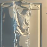 Hollister  Side Cinched Ribbed Tank Top. White. Size XS Photo 1
