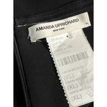 Amanda Uprichard  Rhodes Dress in Black & Ivory X-Large Womens Strapless Mini Photo 7