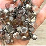 Loft  multi crystal bead statement necklace Photo 9