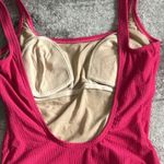 Ralph Lauren  Sport Swimsuit Womens 14 One Piece Bathing Hot Pink Vintage USA New Photo 4