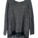 Dress Barn  Women's Silver & Black Sweater Photo 0