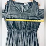 143 Story washed grey lace long sleeve Victorian witchy elf goth midi dress S Photo 6