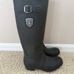 Kamik Black Rain Boots with Logo Photo 1