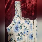 Altar'd State NWT  Alex Floral Corset In blue Size L Photo 4
