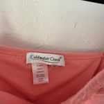 Coldwater Creek ‎ Y2k Tank Top Medium Embroidered Mesh Trim Adjustable Straps Photo 4