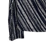 ASTR  the Label Striped Tie Front V-Neck Top Long Sleeve Stretch Medium Women NWT Photo 4