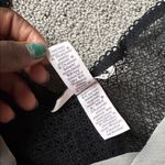 Victoria's Secret  Black Lace Teddy SIZE L Photo 3