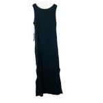 Tahari NWT Sleeveless Crochet Side Slit Bodycon Midi Dress Black Size Medium M Photo 9