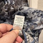 Coldwater Creek  Jacket Women's Size‎ 24 Blue Multi Tie Waist Pockets Jacket NWT Photo 10