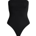 SKIMS Smooth Layers Strapless Bodysuit in Obsidian, Size Medium Photo 5