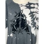Harry Potter/Torrid Deathly Hallows split tone long sleeve sweatshirt Size 2(2X) Gray Photo 1