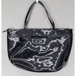 Kate Spade Sophie Camellia Street Tote Bag Black Patent Leather Polka‎ Dot Bow Photo 0