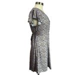 Abound  Floral Flutter Short Sleeve Mini Dress Size Small Photo 2