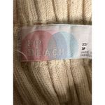 Free People Women's Wide-Leg Ribbed Knit Pants Beige XS Casual Photo 2