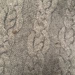 Well loved cardigan. Has stains on front and hole. Oops. Large wool. Gray Photo 2