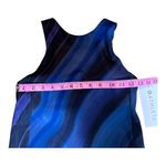 Athleta Women's Sporty Athletic Racerback Lightning Print Support Top Sz XS Photo 2