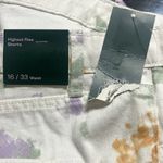 Wild Fable Shorts Sz 16 Frayed Hem High Waisted Splattered Print Tie Dye Denim Photo 6