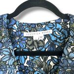 Veronica Beard NWOT Saera Blue Multi Floral Smocked Crepe Mini Dress Size 0 Photo 10