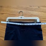 matty m  Women’s Navy Blue Mid Rise Active Every Day Leggings Sz M Photo 10