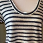 Madewell 🎉SALE🎉 Black and White Fitted Tee with Short Sleeves Photo 1