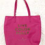 Kate Spade Live Colorfully Pink Tote Bag Photo 0