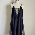 Flora Nikrooz Flora By Black Mesh Slip Dress Photo 0