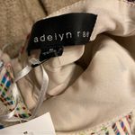 Adelyn Rae  Embroidered Dress Fringe Exposed Zipper Back Cut Outs Size S Photo 9