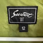 Sweet Suit plaid long sleeve button up blazer size 12 Brown Photo 2