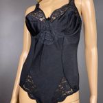 Charnos Shimmery Satin Shaper Control Bodysuit Lace Size Small Superfit Full Cup Photo 2