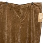 Coldwater Creek  Womens Whisper Corduroy Bootcut Trouser‎ Pants Brown Size 16 NWT Photo 1
