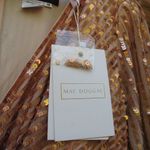 Mac Duggal 5509 SEQUINED WRAP OVER 3/4 SLEEVE GOWN Photo 15