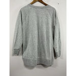 Eddie Bauer Womans  Pullover Long Sleeve Sweatshirt XL Gray Crew Neck Photo 1