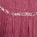 🍁Free People Womens Ella Ruched Tiered Sugar Plum Maxi Skirt Size 2~ NWT Photo 4