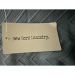 New York Laundry NEW  Women's Shirt Top XL 2X Blue Polyester Spandex Casual Photo 5