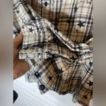 Style & Co Stars Plaid Button Down Blouse Photo 2