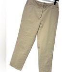 J Jill Stretch Wider Leg Perfect Khaki Size 6 Tan Photo 4