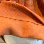 Bailey Rose Medium Embroidered “Malibu Athletics” Peach Crewneck Pullover NWOT Orange Photo 11