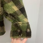 TALULAH  Teddy Plaid Shacket Size Small Photo 2